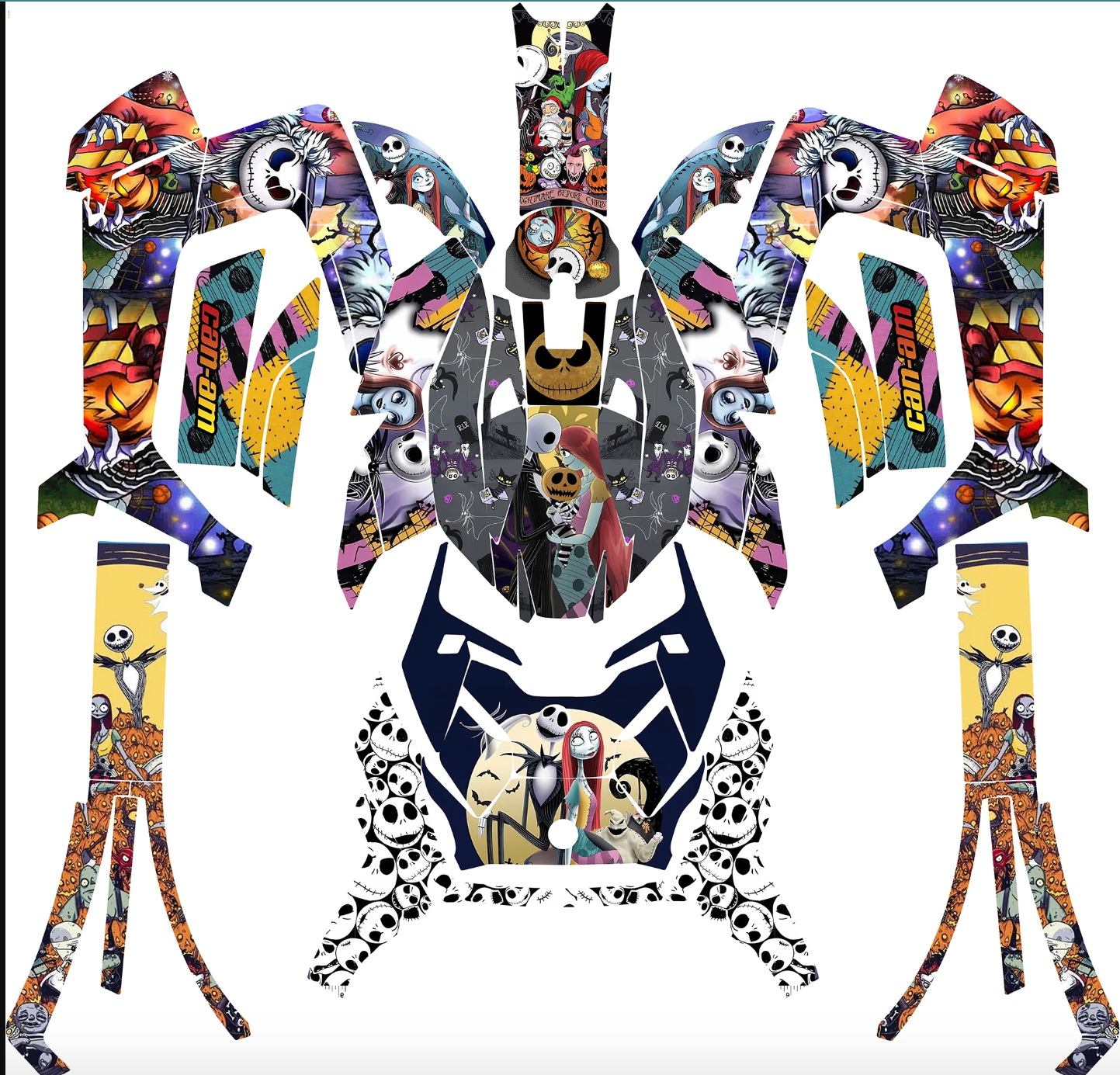 Street bike Graphics Kit Vinyl Wrap Favor Graphics