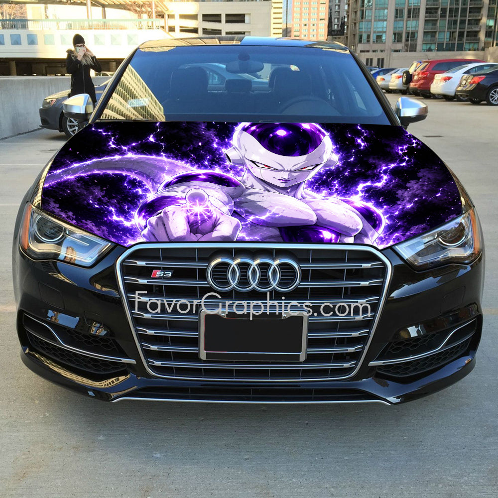Frieza Dragon Ball Itasha Car Vinyl Hood Wrap Decal Sticker