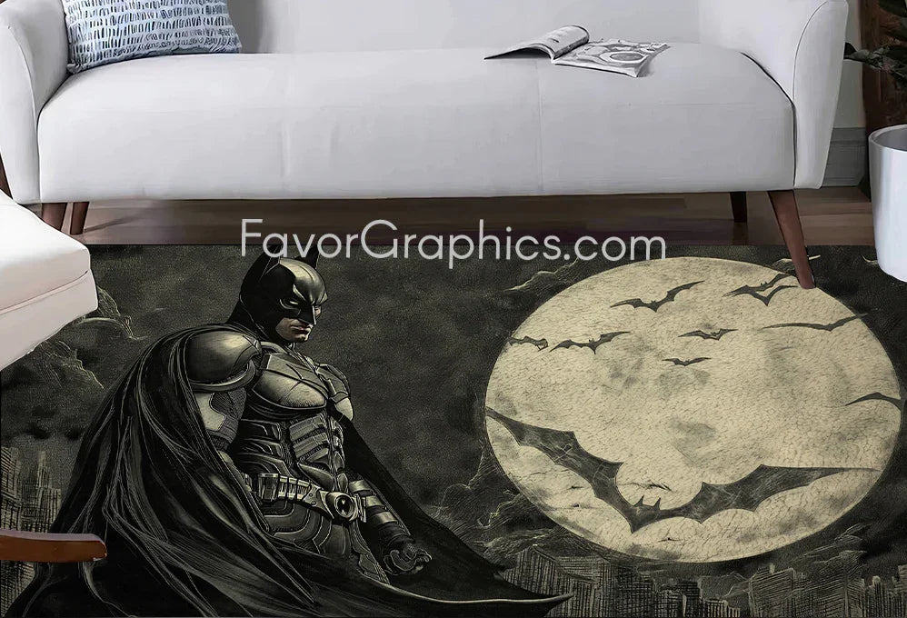BATMAN×HOME ECONOMICS EXPERIMENT RUG The Batman Rug
