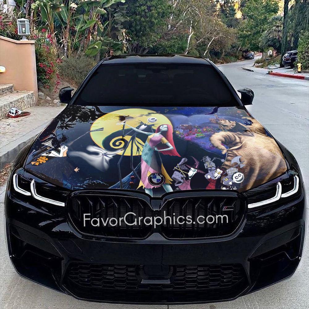 The Nightmare Before Christmas ITASHA anime car wrap vinyl stickers Fit  With Any Cars