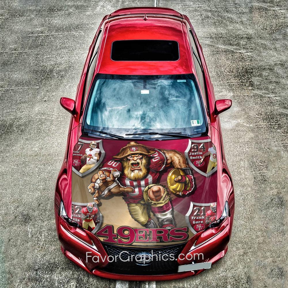 San Francisco 49ers 4X4 DIE CUT DECAL 2-PACK CAR HOME Free Shipping —  SidsGraphs