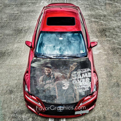 Lebron James Itasha Car Vinyl Hood Wrap Decal Sticker