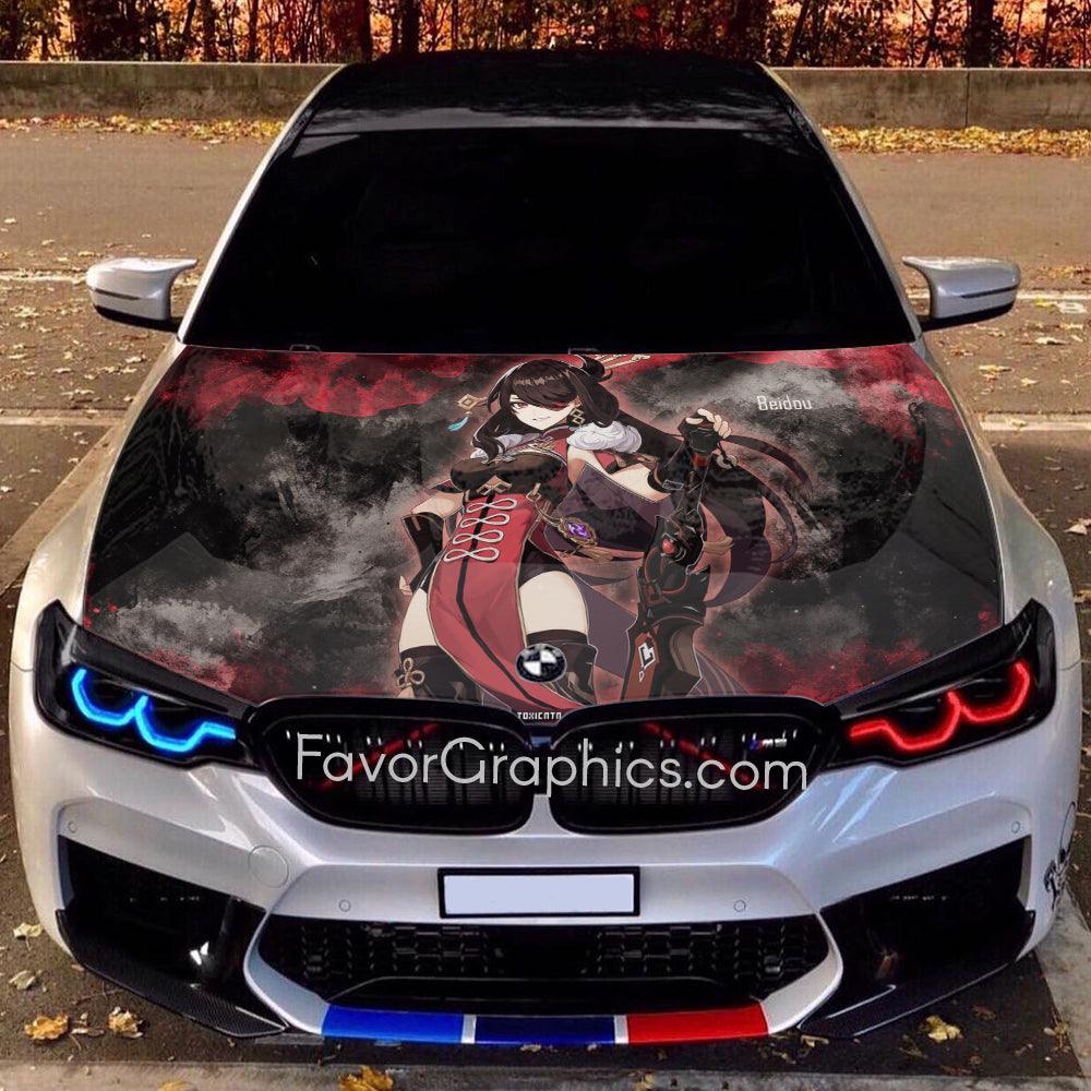 NFL ITASHA anime car wrap vinyl stickers Fit With Any Cars