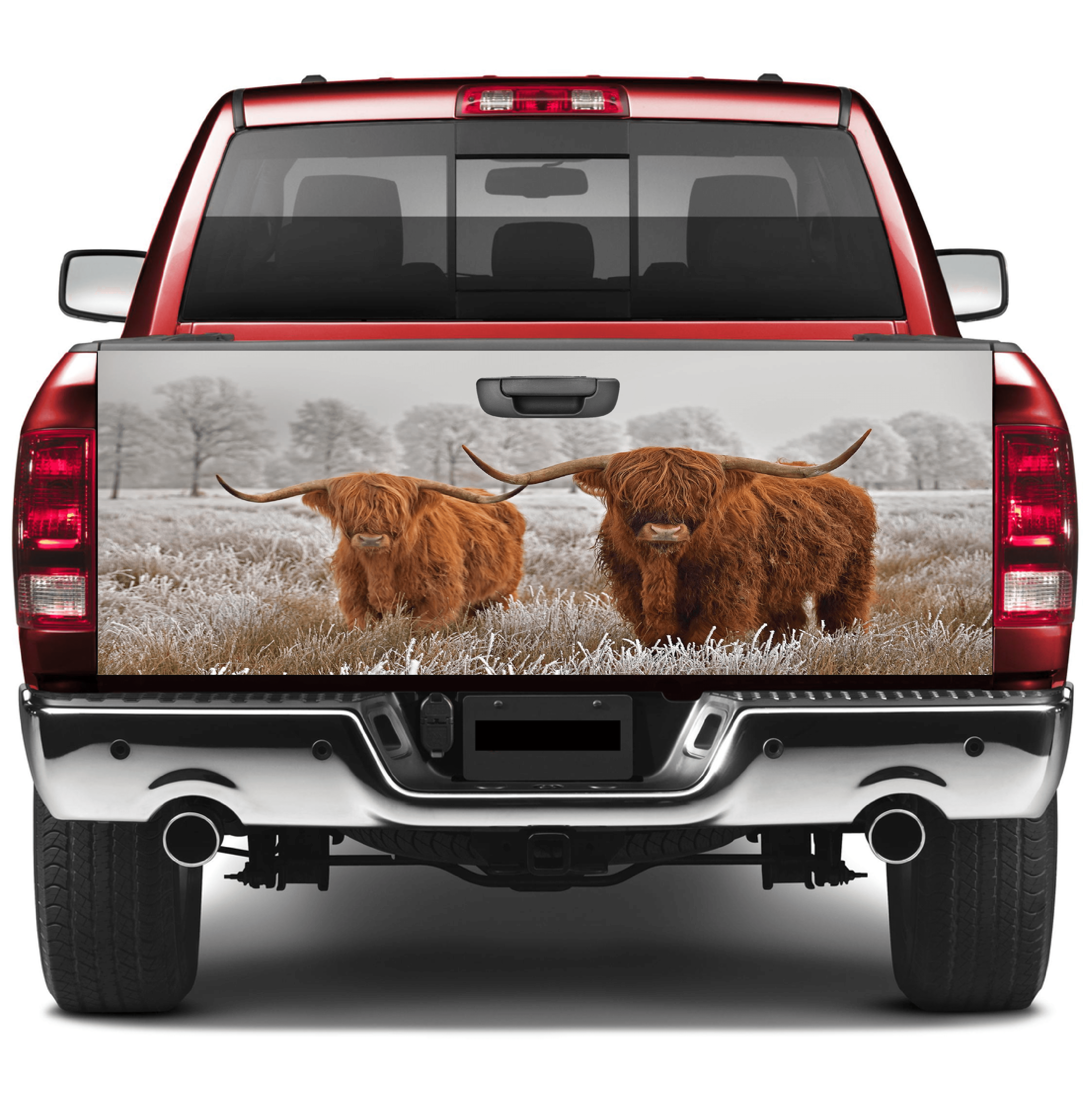 Printed Cow Stickers Detachable Cow Pattern Decal Stickers for