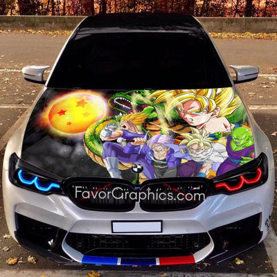 Spruce Up Your Car With A Dragon Ball Z Hood Wrap