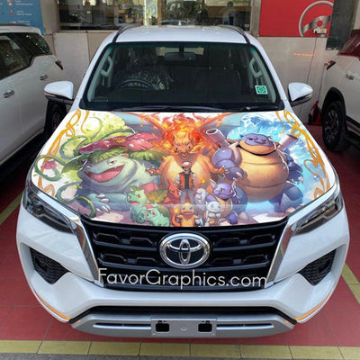 Pikachu Goes for a Ride: Pokemon Car Wraps for Every Fan