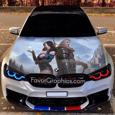 Elevate Your Car's Style with Geralt of Rivia Car Wraps