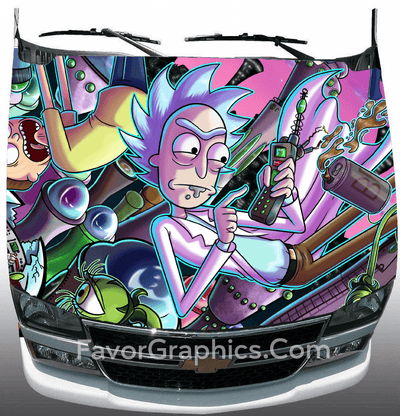 Get Schwifty with Rick and Morty Car Wraps on Your Vehicle