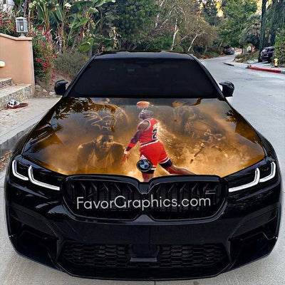 Air Jordan Vinyl Car Wraps on Autos, Trucks, and SUVs