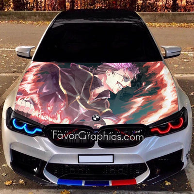 Make a Bold Statement with Magna Swing Black Clover Car Wraps