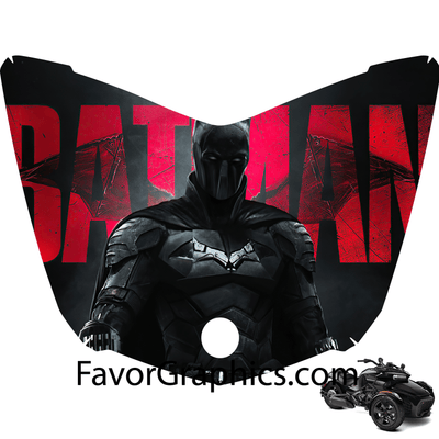 Batman Vinyl Hood Wrap Decal Sticker Can Am Spyder F3