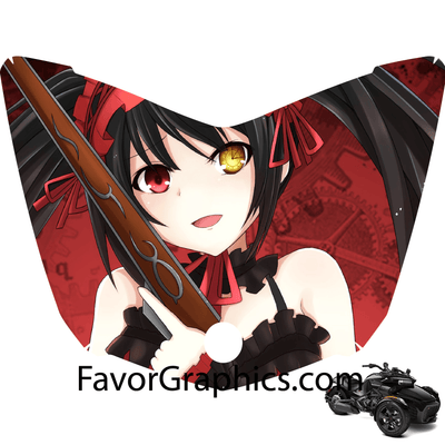 Tokisaki Kurumi Date a Live Vinyl Hood Wrap Decal Sticker Can Am Spyder F3