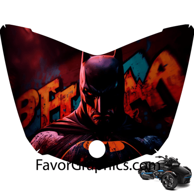 Batman Vinyl Hood Wrap Decal Sticker Can Am Spyder F3