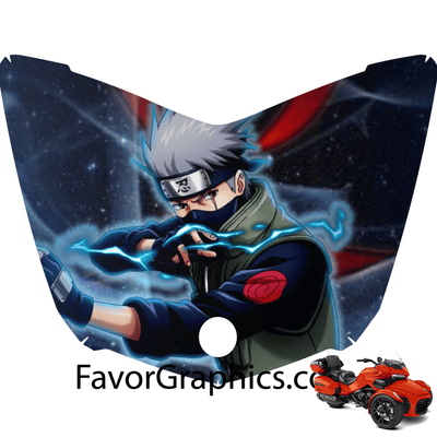 Kakashi Hatake Vinyl Hood Wrap Decal Sticker Can Am Spyder F3