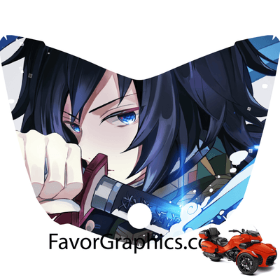 Tomioka Giyu Vinyl Hood Wrap Decal Sticker Can Am Spyder F3