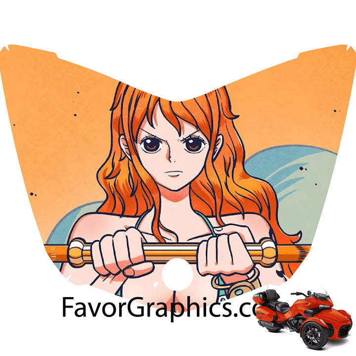 Nami One Piece Vinyl Hood Wrap Decal Sticker Can Am Spyder F3