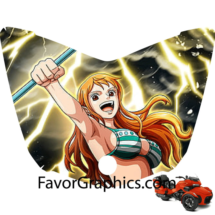 Nami One Piece Vinyl Hood Wrap Decal Sticker Can Am Spyder F3