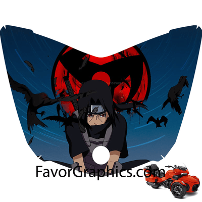 Itachi Uchiha Vinyl Hood Wrap Decal Sticker Can Am Spyder F3