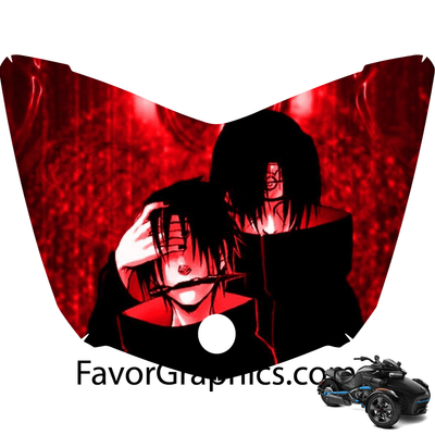 Itachi Uchiha Vinyl Hood Wrap Decal Sticker Can Am Spyder F3