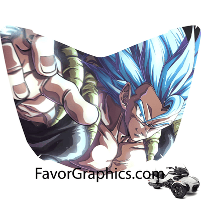 Gogeta Dragon Ball Vinyl Hood Wrap Decal Sticker Can Am Spyder F3