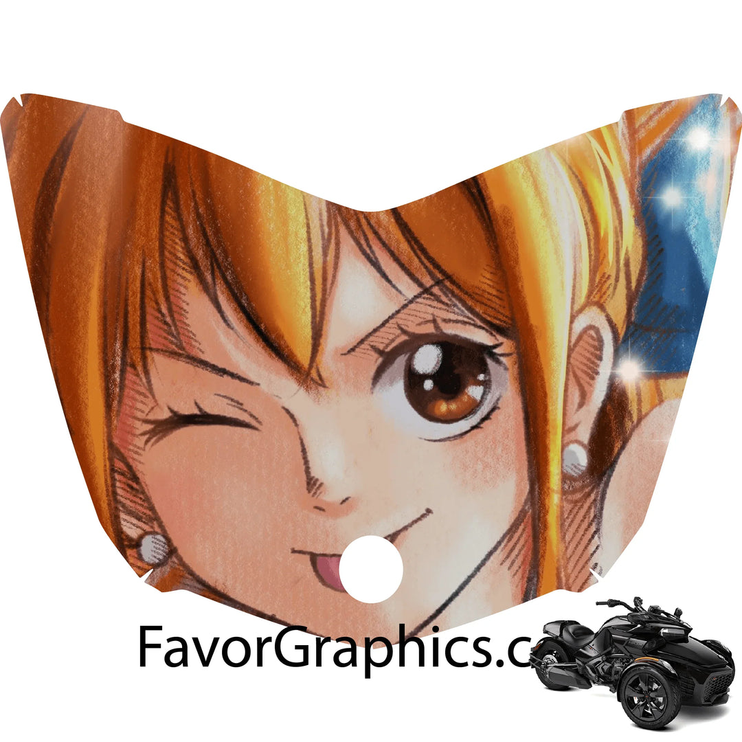Nami One Piece Vinyl Hood Wrap Decal Sticker Can Am Spyder F3