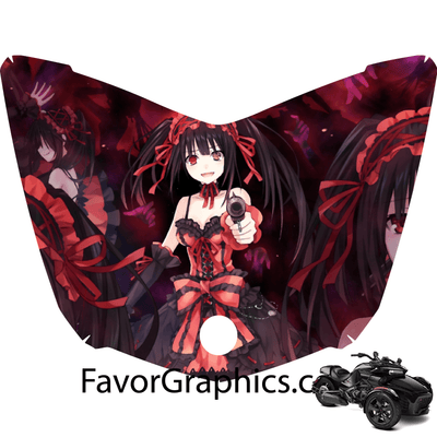 Tokisaki Kurumi Date a Live Vinyl Hood Wrap Decal Sticker Can Am Spyder F3