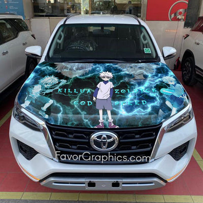 Godspeed Killua Itasha Car Vinyl Hood Wrap Decal Sticker