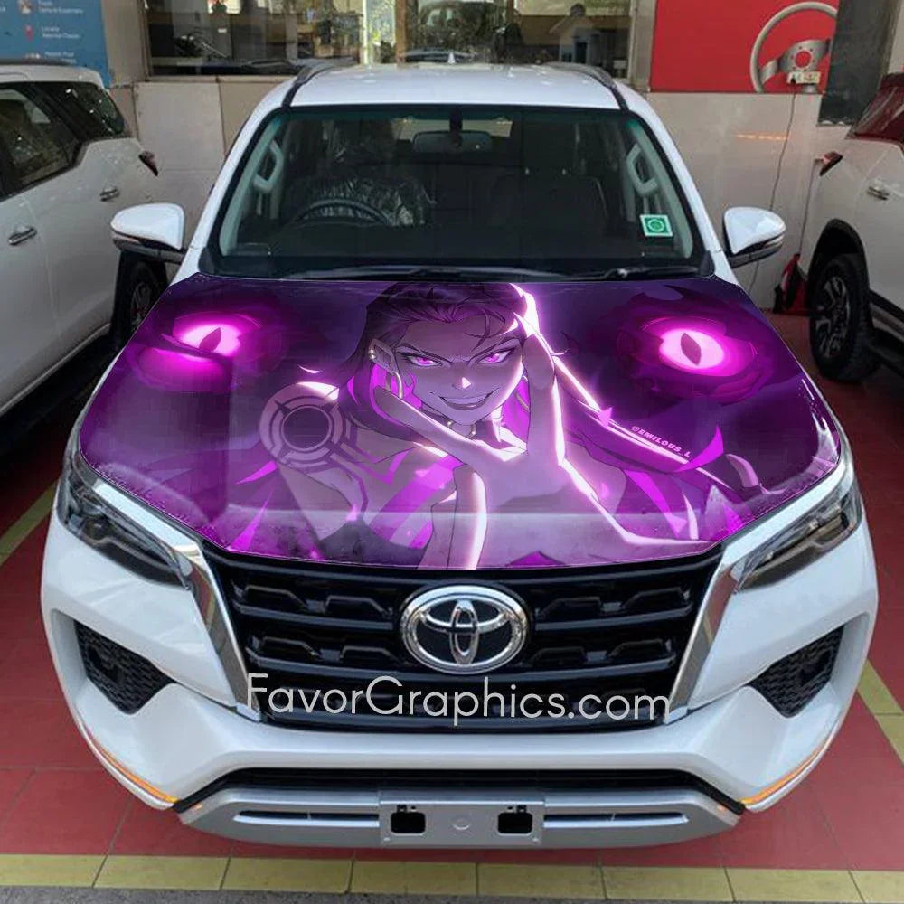 Reyna (Valorant) Itasha Car Vinyl Hood Wrap Decal Sticker – Favor Graphics