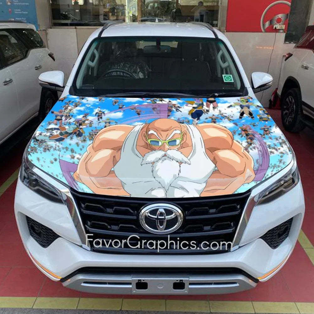 Master Roshi Itasha Car Vinyl Hood Wrap Decal Sticker – Favor Graphics