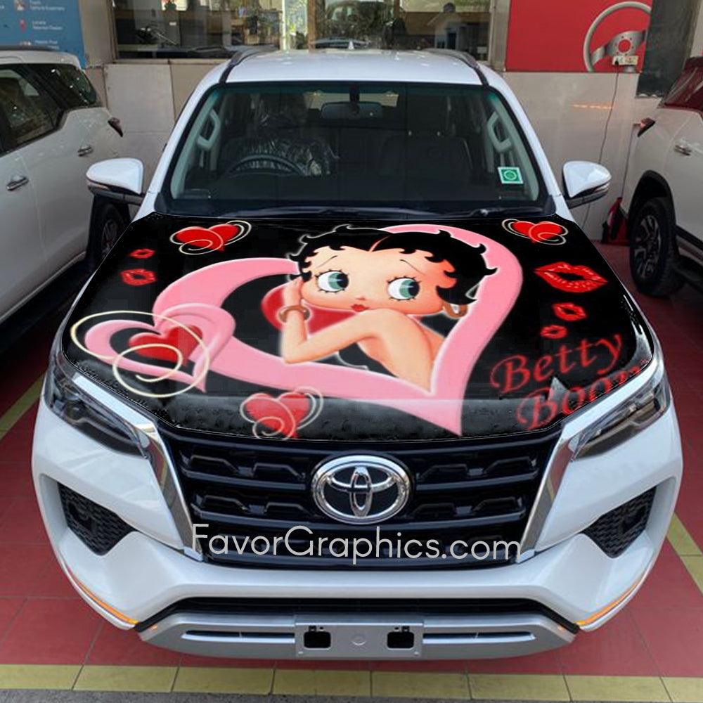 Betty Boop Itasha Car Vinyl Hood Wrap Decal Sticker (Copy)