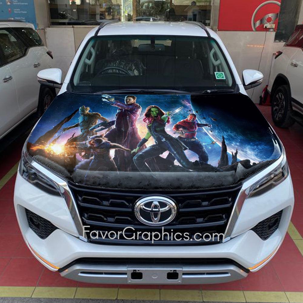 Guardians Of The Galaxy Itasha Car Vinyl Hood Wrap Decal Sticker