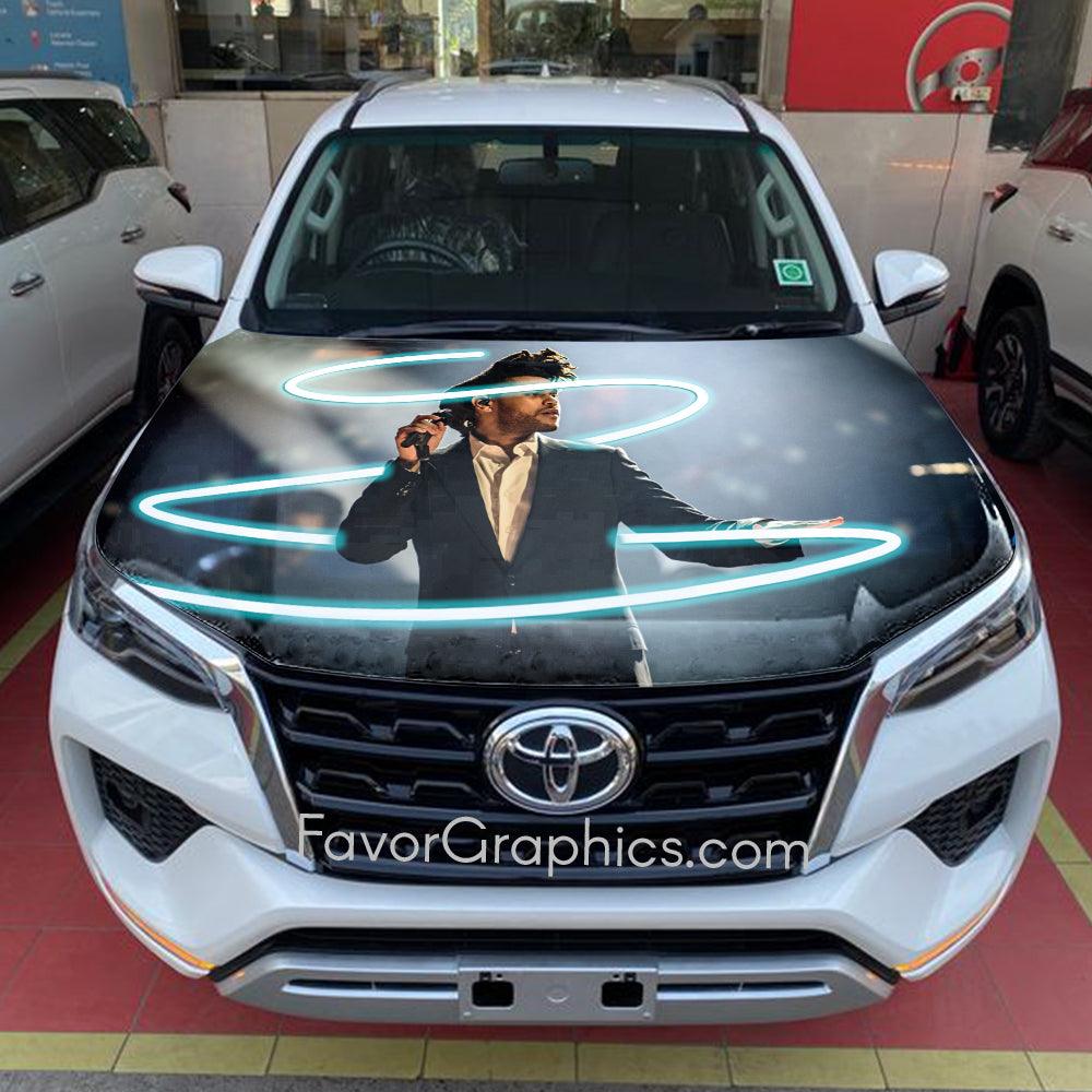 The Weeknd Itasha Car Vinyl Hood Wrap Decal Sticker