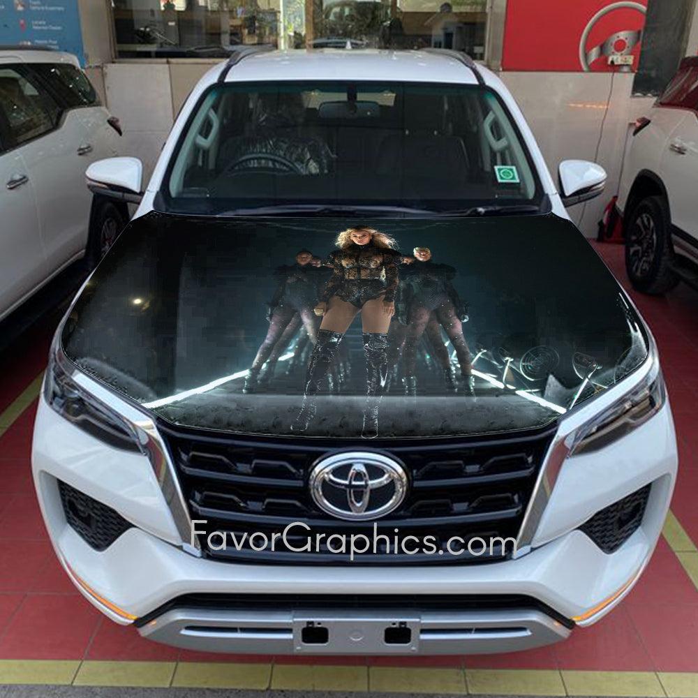 Beyoncé Itasha Car Vinyl Hood Wrap Decal Sticker