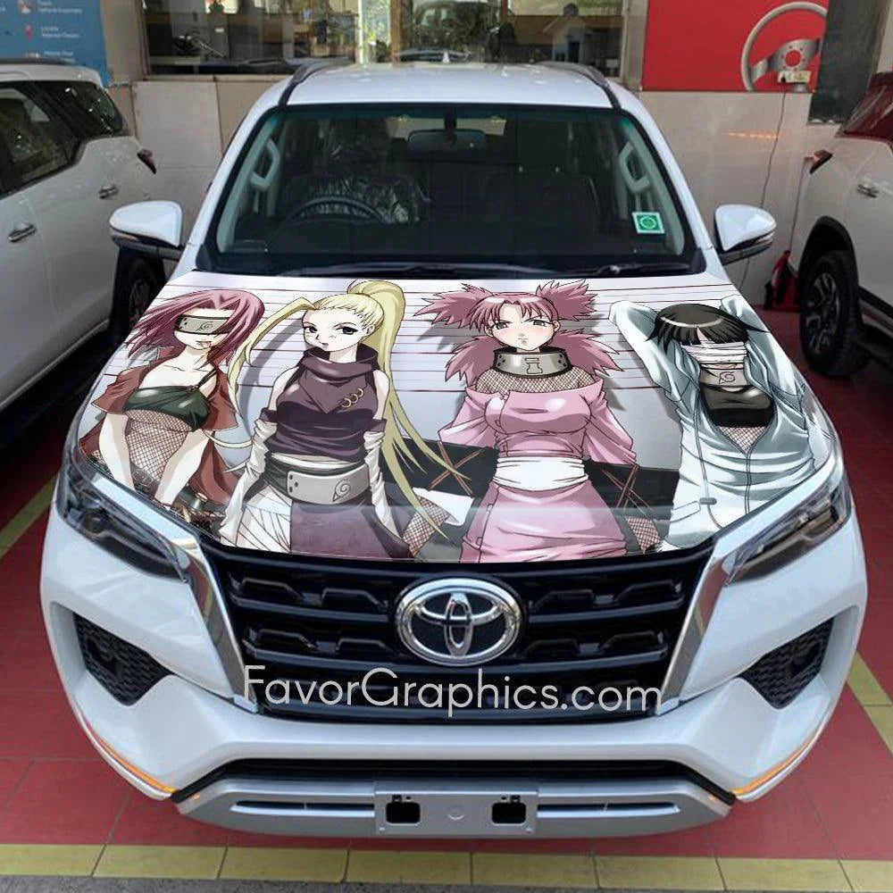 Ino Yamanaka Itasha Car Vinyl Hood Wrap Decal Sticker – Favor Graphics