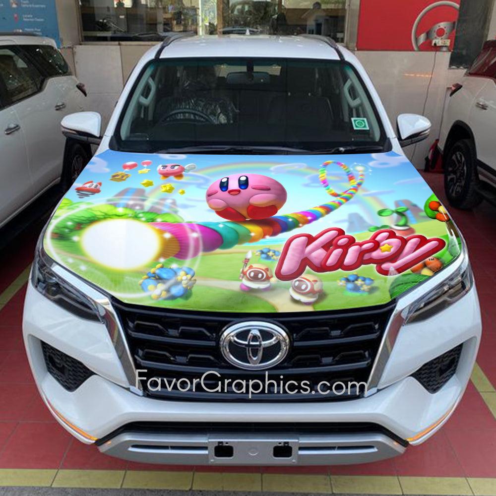 Kirby Itasha Car Vinyl Hood Wrap Decal Sticker