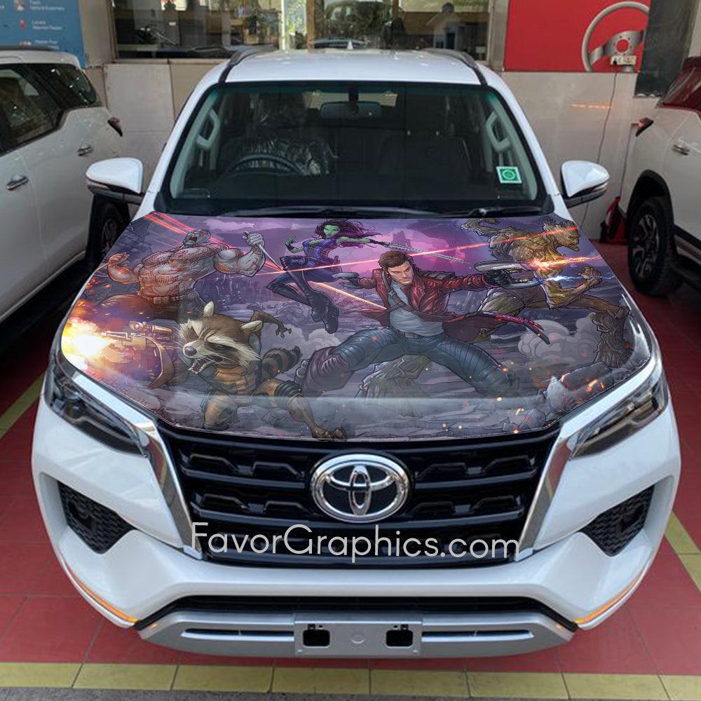 Guardians Of The Galaxy Itasha Car Vinyl Hood Wrap Decal Sticker