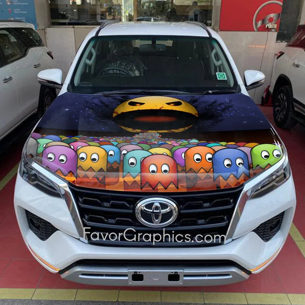 Hood Pacman Pac-Man Itasha Car Vinyl Hood Wrap Decal Sticker – Favor Graphics