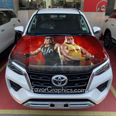 Hulk Hogan Itasha Car Vinyl Hood Wrap Decal Sticker
