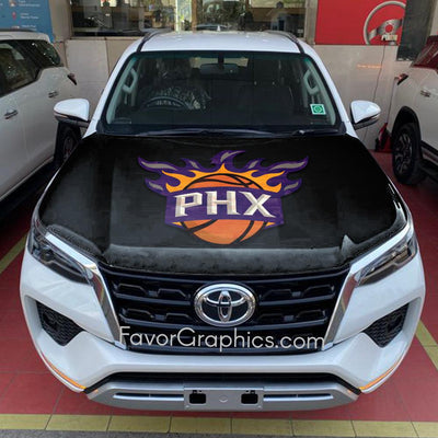 Phoenix Suns Itasha Car Vinyl Hood Wrap Decal Sticker