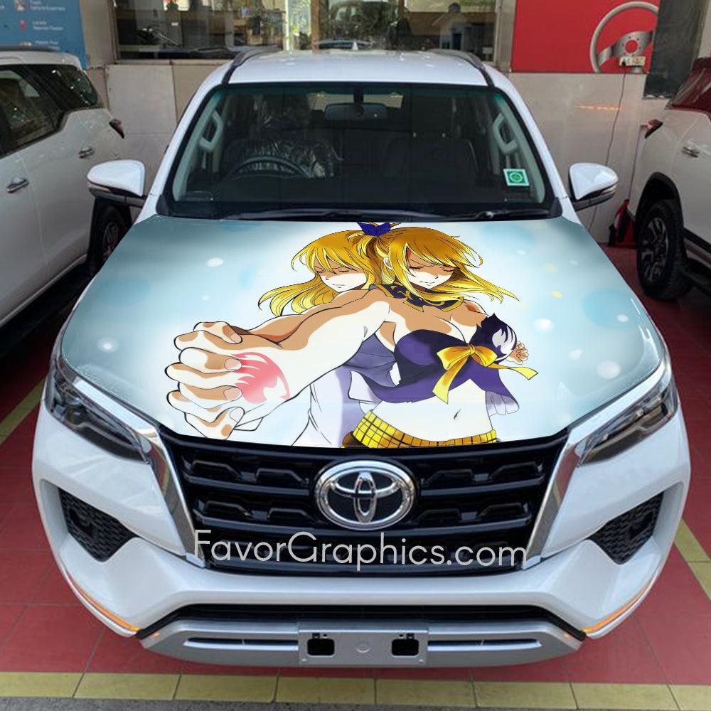 Lucy Heartfilia Fairy Tail Itasha Car Vinyl Hood Wrap Decal Sticker