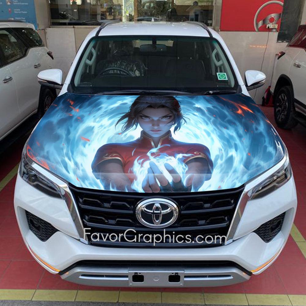 Princess Azula Avatar Itasha Car Vinyl Hood Wrap Decal Sticker