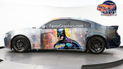 Batman Itasha Full Car Vinyl Wrap Decal Sticker