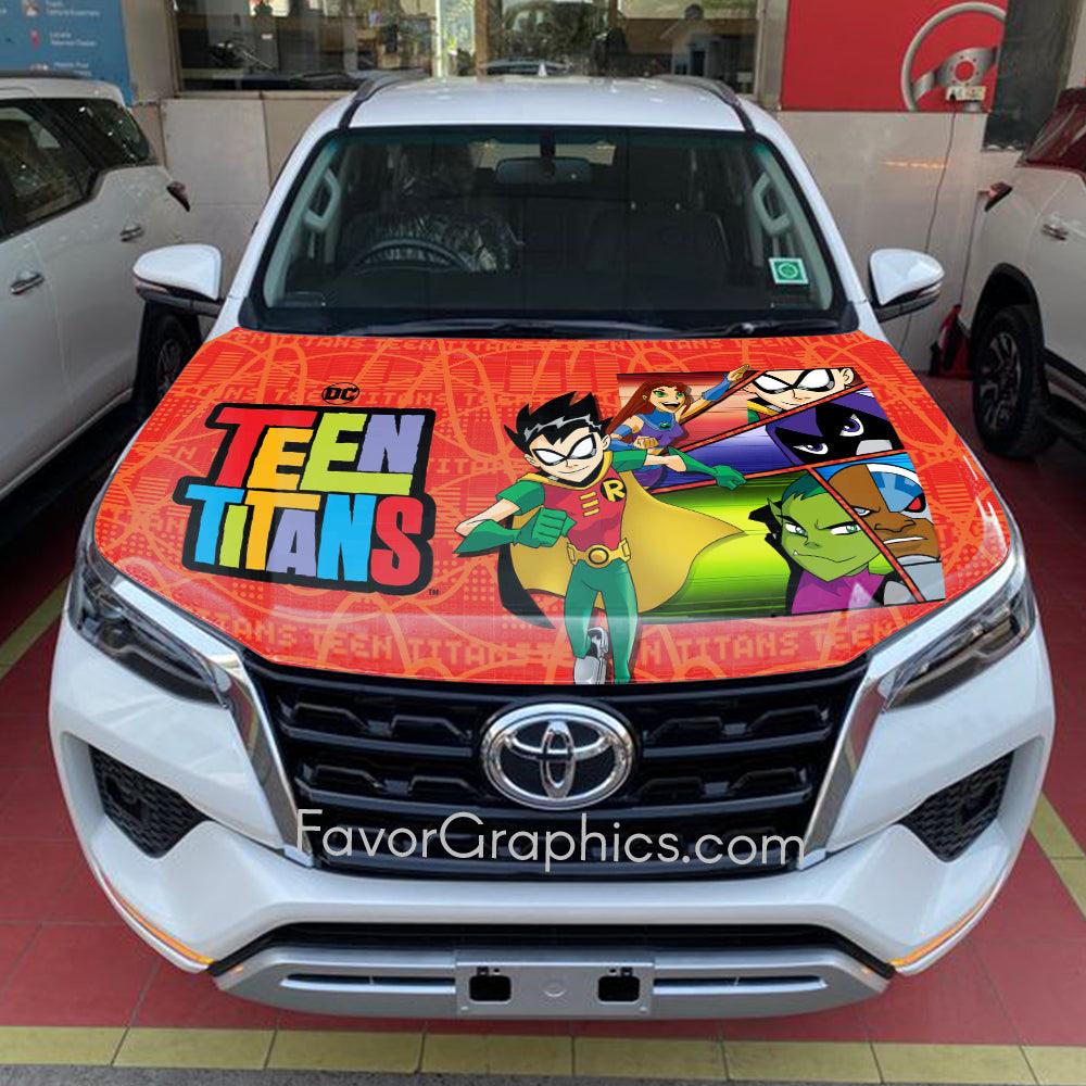 Teen Titans Itasha Car Vinyl Hood Wrap Decal Sticker