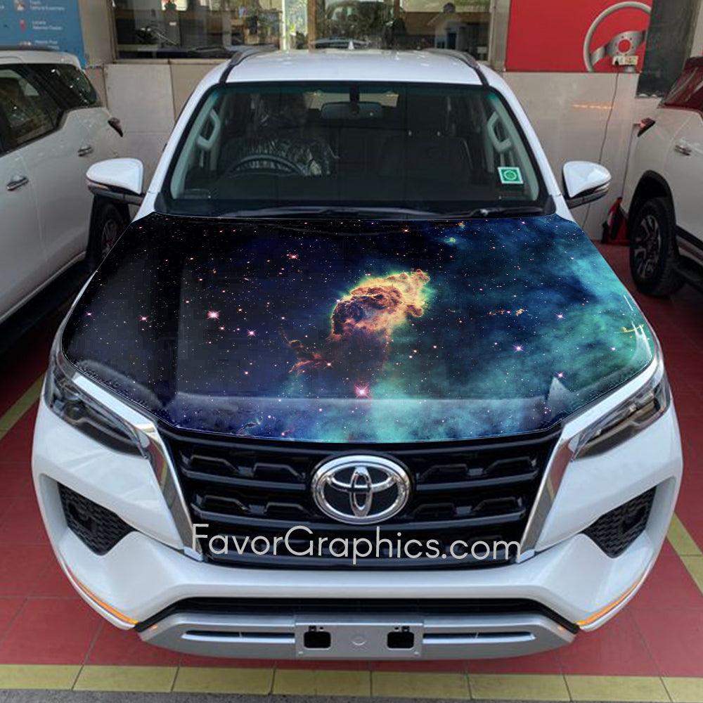Nebula Galaxy Universe Itasha Car Vinyl Hood Wrap Decal Sticker