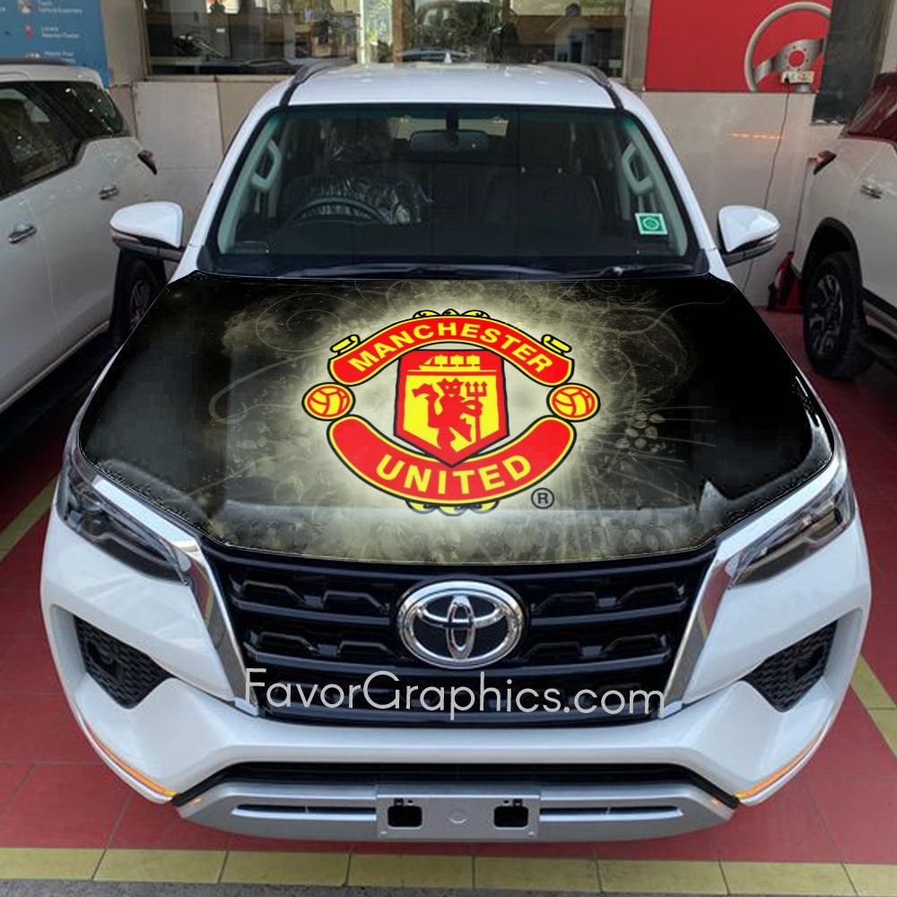 Manchester United Itasha Car Vinyl Hood Wrap Decal Sticker