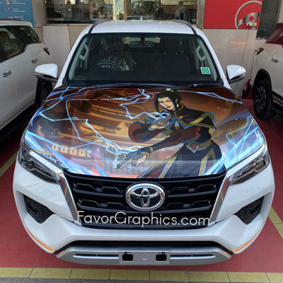 Princess Azula Avatar Itasha Car Vinyl Hood Wrap Decal Sticker