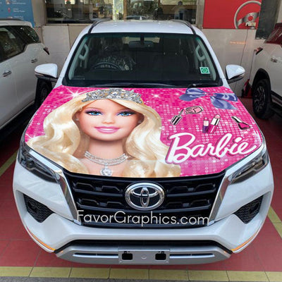 Barbie Itasha Car Vinyl Hood Wrap Decal Sticker