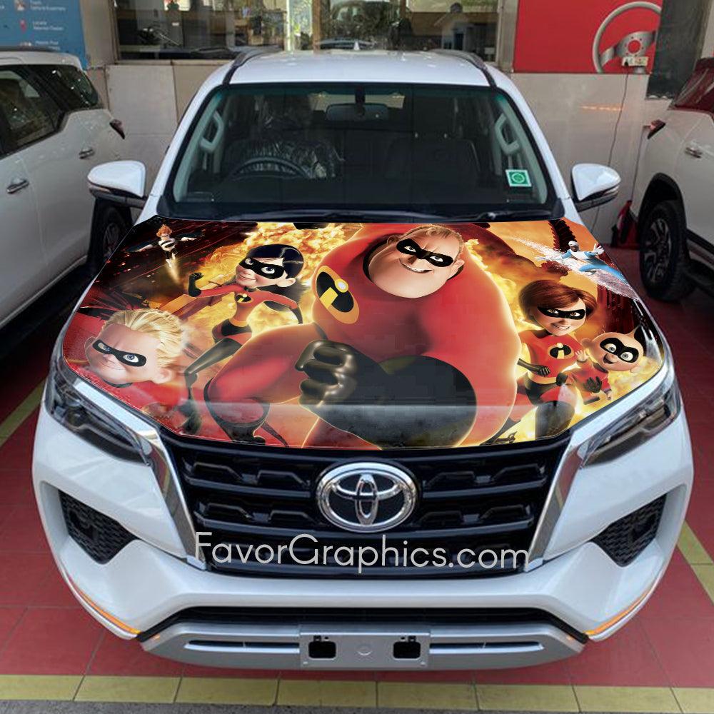The Incredibles Itasha Car Vinyl Hood Wrap Decal Sticker