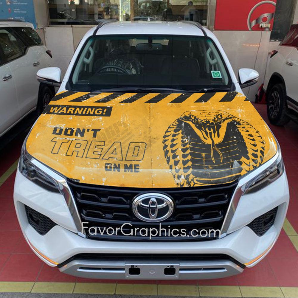 Don't Tread On Me Itasha Car Vinyl Hood Wrap