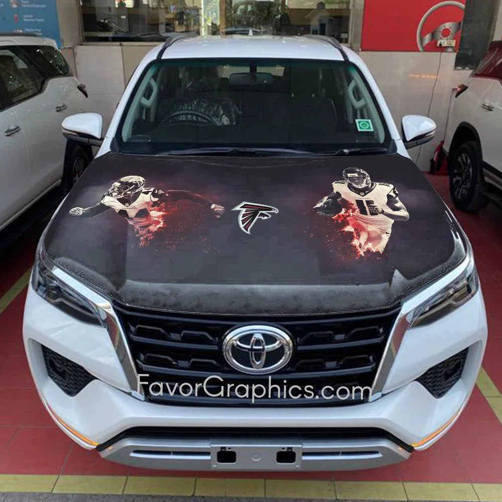 Adesivo Taglio Perfetto WinCraft NFL Adesivo Atlanta Falcons 10x10cm - Decalcomania In Vinile Per Tifosi Decorazione Auto - Foto 13